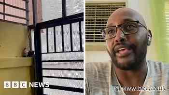 Trapped in house as gunfire gets closer and closer