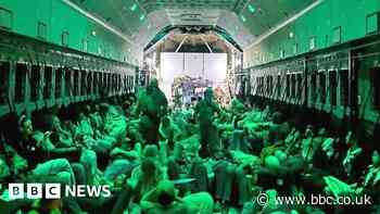 Watch: Europeans cram on to evacuation planes