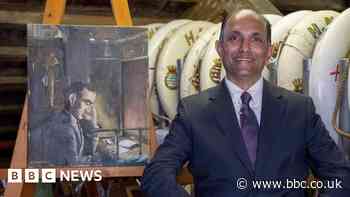 Royal Navy museum unveils 'forgotten' portrait of Indian sailor