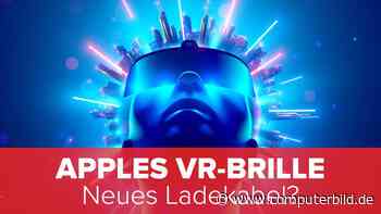 Apples VR-Brille: Neues Ladekabel?