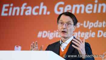 Digitalstrategie: Lauterbach wirbt für elektronische Patientenakte