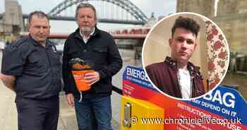 Dad of teenager who drowned on night out welcomes life-saving throw-bags along River Tyne