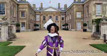 History lover drives around the UK dressed as King Charles I