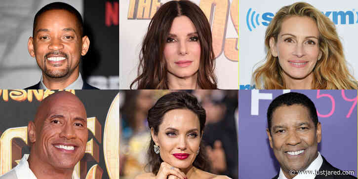 New Study Reveals the 20 Stars People Want to See at the Movies & Only 1 Celebrity Is Under 40 Years Old (Plus, See Where Zendaya, Tom Holland & More Rank)