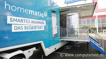 Homematic IP: COMPUTER BILD besucht smarten Show-Truck