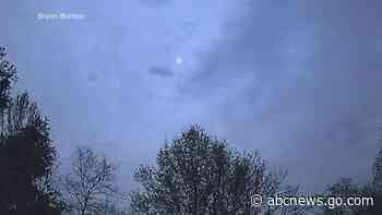 WATCH:  Suspected meteorite over Indiana