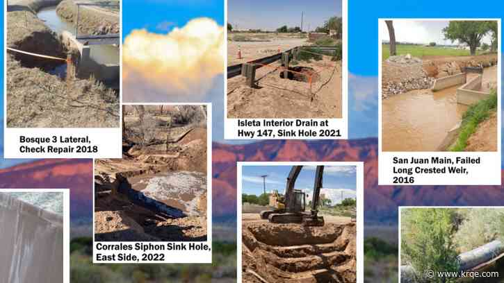 Infrastructure problems in the middle Rio Grande valley threaten water supplies