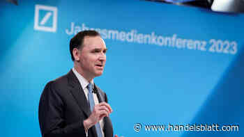 Personalie: Deutsche-Bank-CFO von Moltke könnte Aufsichtsratschef bei der DWS werden