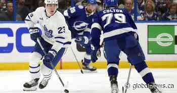 Toronto Maple Leafs coach says rookie Knies has earned spot in lineup for Game 5
