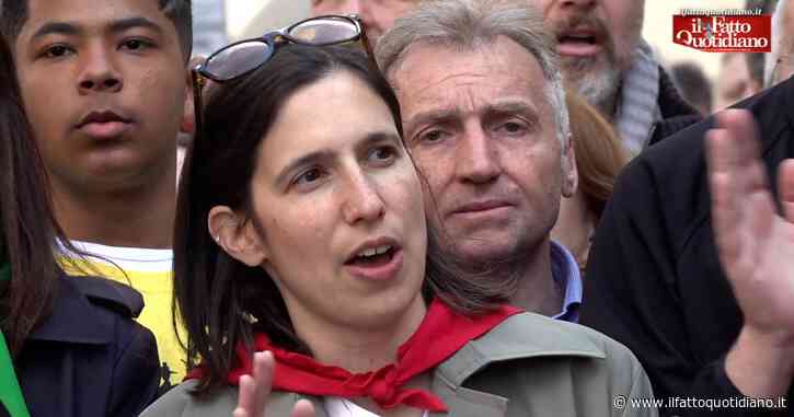 25 aprile, Schlein al corteo di Milano: “Oggi bisogna onorare la memoria della Resistenza e portare avanti quei valori nel presente”