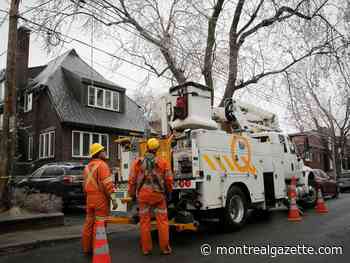 Almost 300,000 households without power, Hydro-Québec says