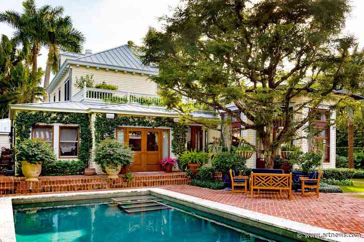 See Inside Art Collector Peter Brant and Former Supermodel Stephanie Seymour’s Florida Mansion