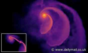 Black holes eat stars like messy toddlers