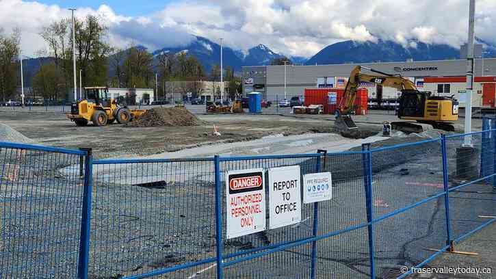 Site prep underway for Petro-Canada, drive-through restaurant on Evans Rd.