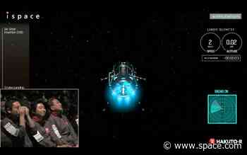 Private Japanese spacecraft apparently fails on historic moon landing try