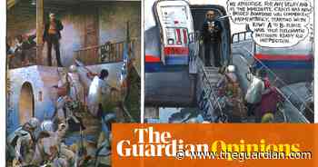 Martin Rowson on the UK evacuating people from Sudan – cartoon
