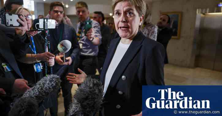 Nicola Sturgeon says husband’s arrest was her ‘worst nightmare’