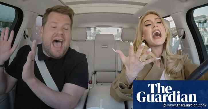 Adele joins James Corden for emotional Carpool Karaoke finale