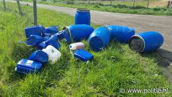 Goes - Twee verdachten drugsdumping aangehouden, restanten drugslab ontdekt