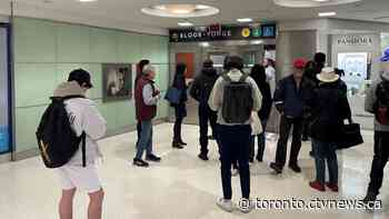 Subway service resumes following subway fire at Bloor-Yonge