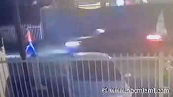 Driver Sought in NW Miami-Dade Hit-and-Run Caught on Camera That Left Man Hospitalized