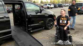 Long Wait Pays Off for Joliet Resident as He Gets Keys to Specially-Equipped Van