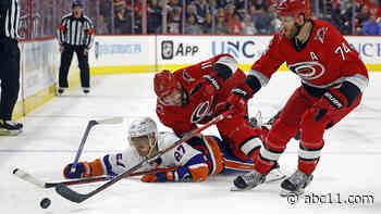 Islanders stay alive, beat Hurricanes 3-2 in Game 5 at PNC Arena