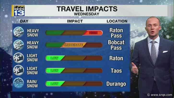 Snow in store for parts of New Mexico