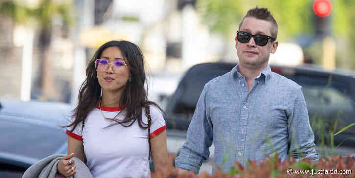 Macaulay Culkin & Brenda Song Seen Taking A Stroll Together In A Rare Sighting After Secretly Welcoming Second Child Last Year