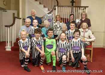 Lancashire care home kits out local football team