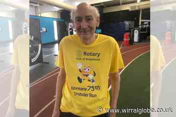 Norman Jones' 75th birthday run for Wirral charities