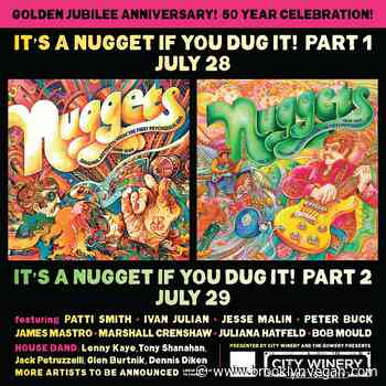 Patti Smith, Bob Mould, Peter Buck & more playing NYC 'Nuggets' 50th Anniversary shows (BV presale)