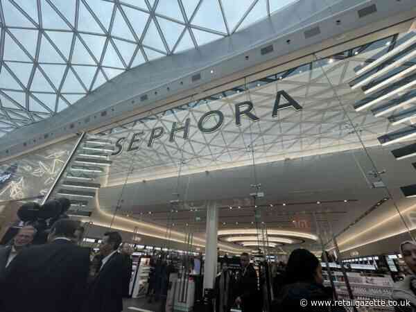 Sephora’s return to London performing ‘300% better than expected’