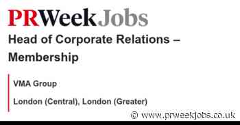VMA Group: Head of Corporate Relations – Membership