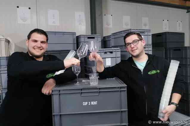Broers breiden bekerverhuurbedrijf Cup2Rent uit: “Van 35.000 naar 60.000 bekers gegaan”