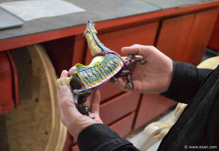 Renovated carousel coming to Austin with horses honoring Carol Burnett, other Texans