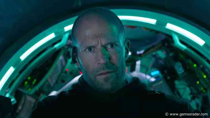 First look The Meg 2 footage sees the gigantic shark eat a T-Rex