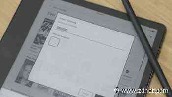 Amazon just added these new features to the Kindle Scribe