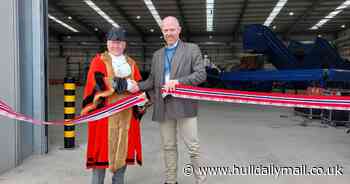 East Hull plant that converts black bin rubbish into fuel opens