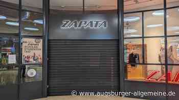 Zapata-Insolvenz: Augsburger Filiale schon länger geschlossen