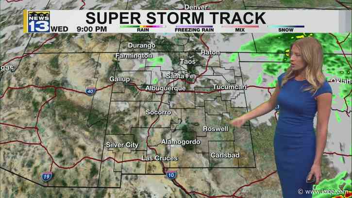 More rain, snow and cooler temperatures