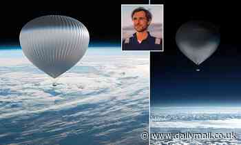 Diners will be taken to the edge of space on board a huge balloon in 2025
