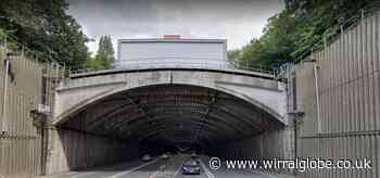 Dog spotted 'trotting' through Wallasey Tunnel