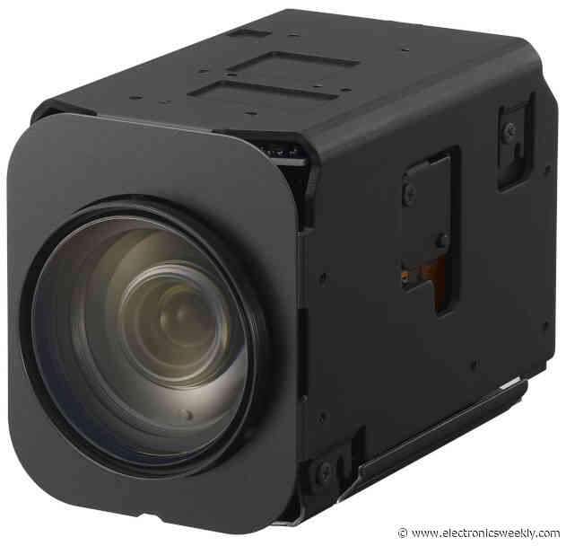 Zoom camera suits drones, underwater vehicles and mobile robots