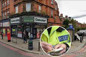 Shopkeeper punched and bottled in Finchley Road Costcutter