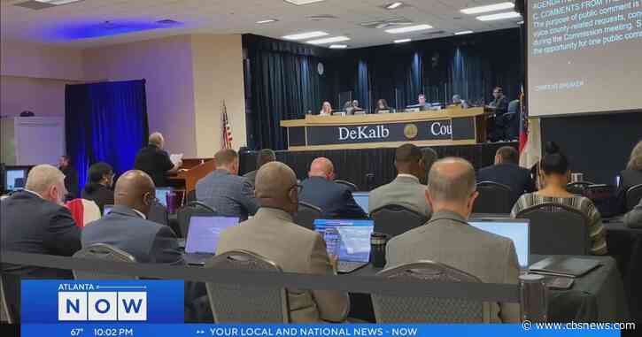 DeKalb County residents protest high water bills at commission meeting