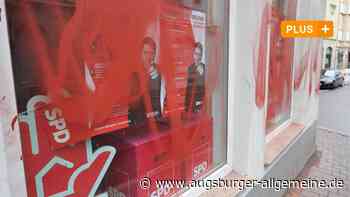 Linksextreme bekennen sich zu Farb-Attacke auf Augsburger SPD-Büro