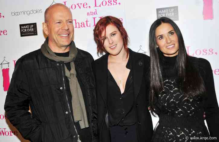Bruce Willis and Demi Moore welcome their first grandchild