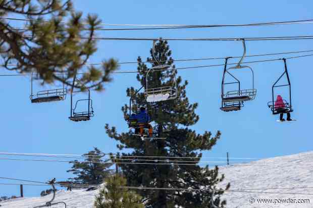 Look: Skiers Caught Having Peculiar Moment On Chairlift