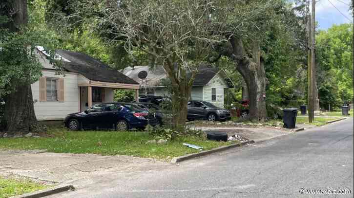 Intruder rushed resident before being shot multiple times Monday night